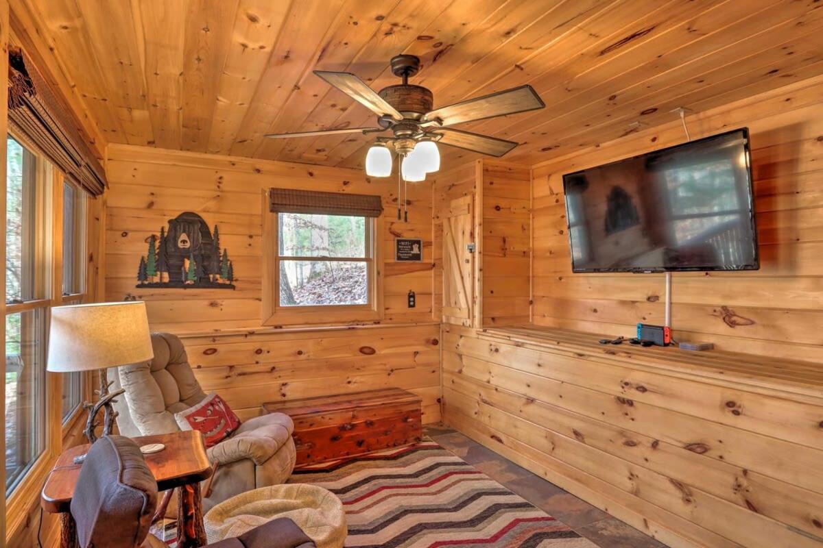 蓝岭Pet-Friendly Mountain Retreat Fire Pit Hot Tub别墅 外观 照片